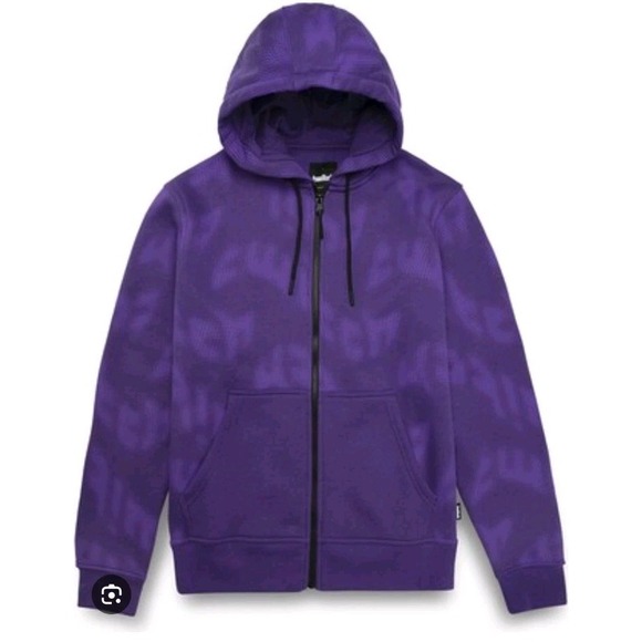 Other - Twitch Mens Small Full Zip Hoodie Purple Branded Gaming San Francisco Unisex